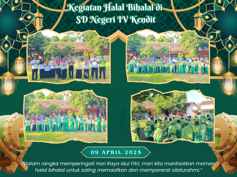 Kegiatan Halal Bihalal di SD Negeri IV Kendit