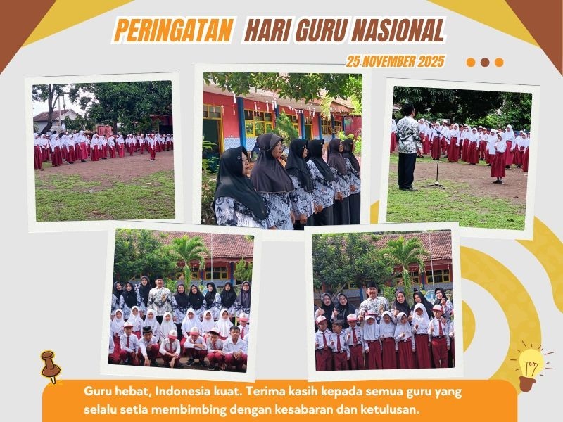 Peringatan Hari Guru Nasional di SD Negeri IV Kendit