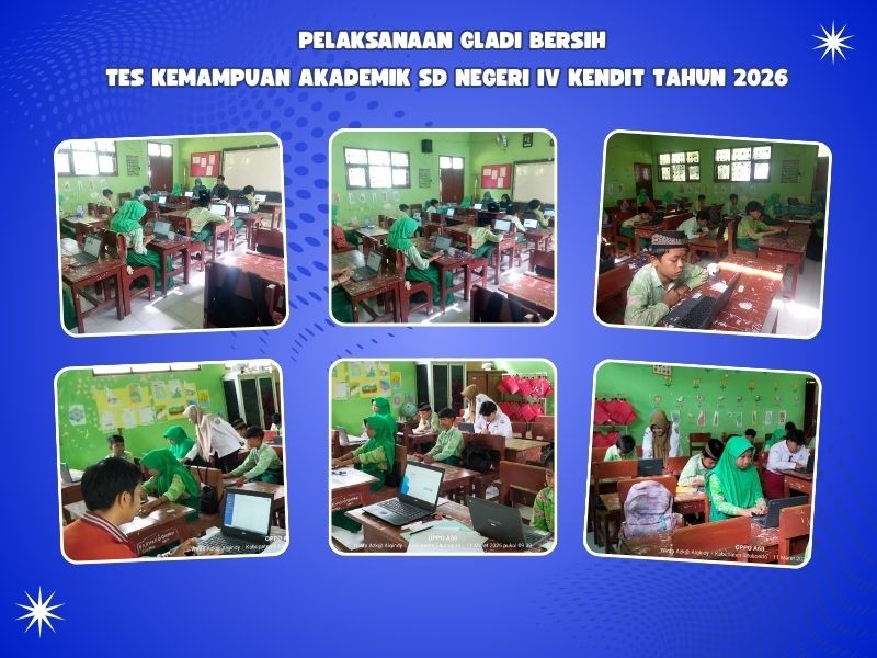 Pelaksanaan Gladi Bersih Tes Kemampuan Akademik di SD Negeri IV Kendit Tahun 2026
