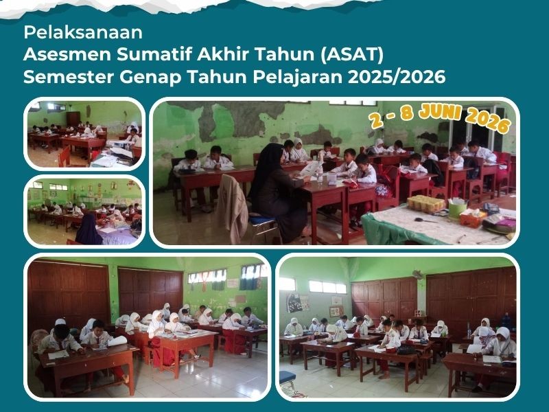 Pelaksanaan Asesmen Sumatif Akhir Tahun (ASAT) Kelas I s.d. Kelas V di SD Negeri IV Kendit Tahun Pelajaran 2025/2026